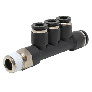 Pisco Triple Run Tee 10mm x 8mm