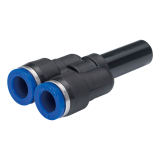 Pisco-SUS303-Corrosivity-Series-SPWJ-Unequal-Plug-in-Y